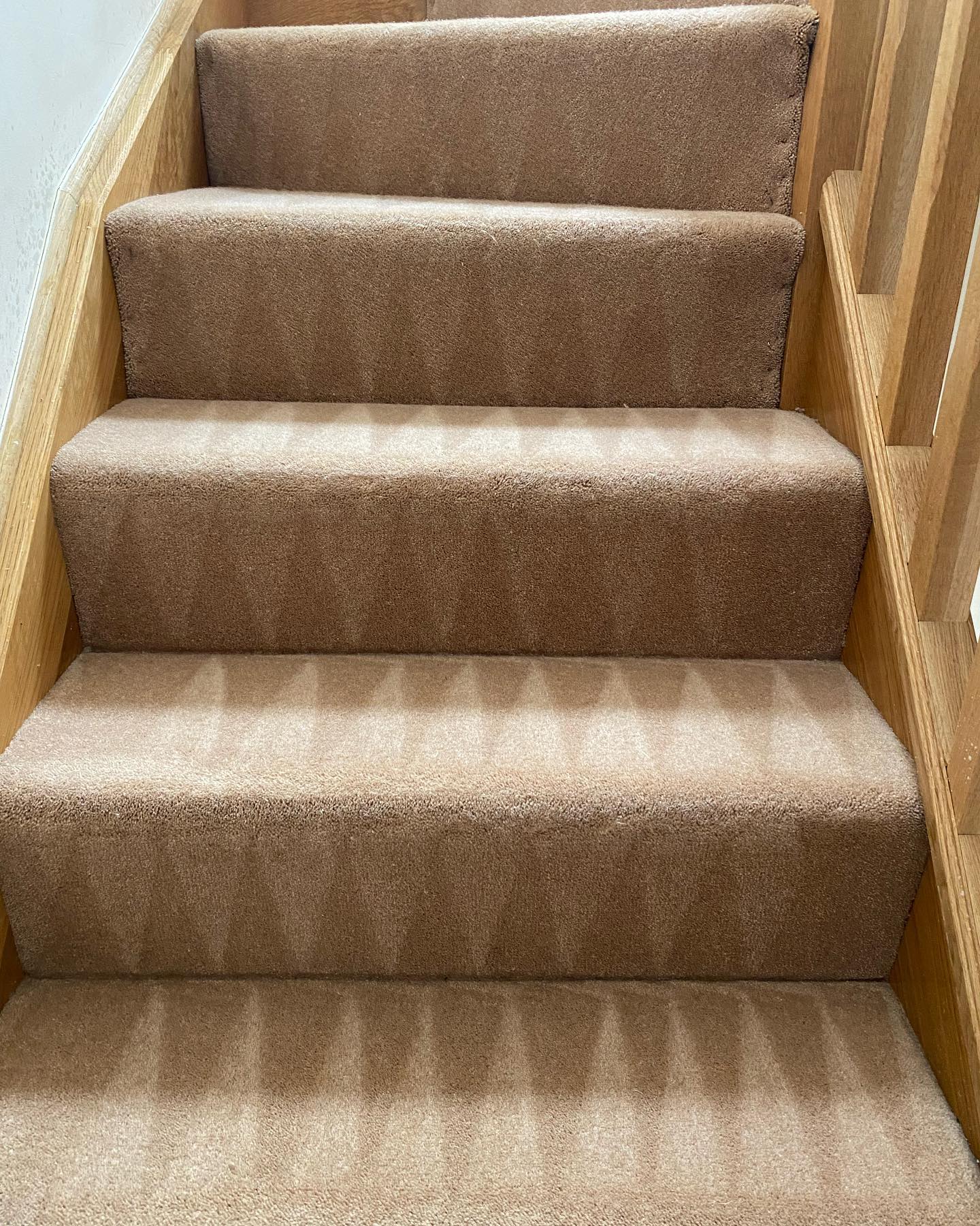 stairway carpet clean