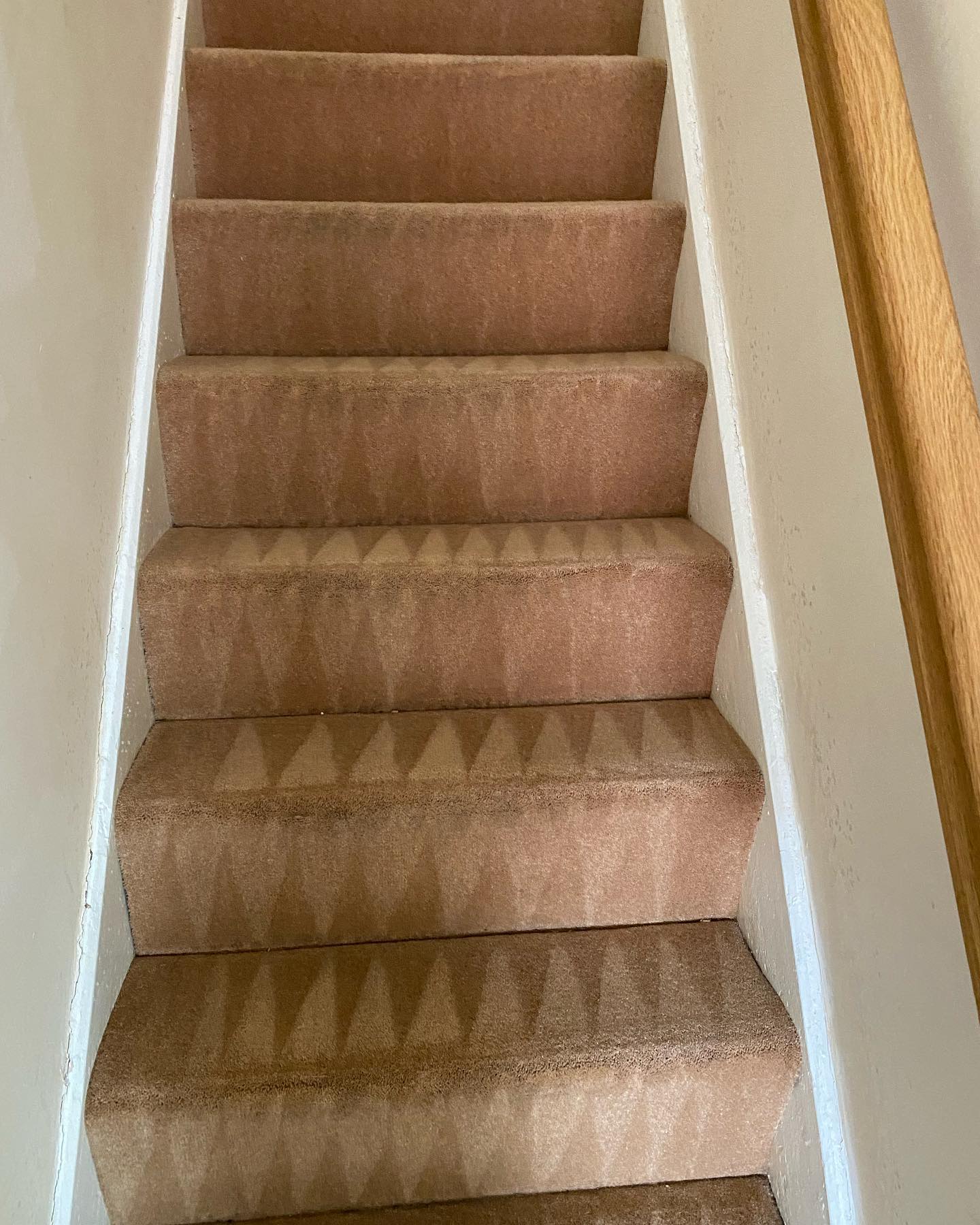 carpet stairs clean